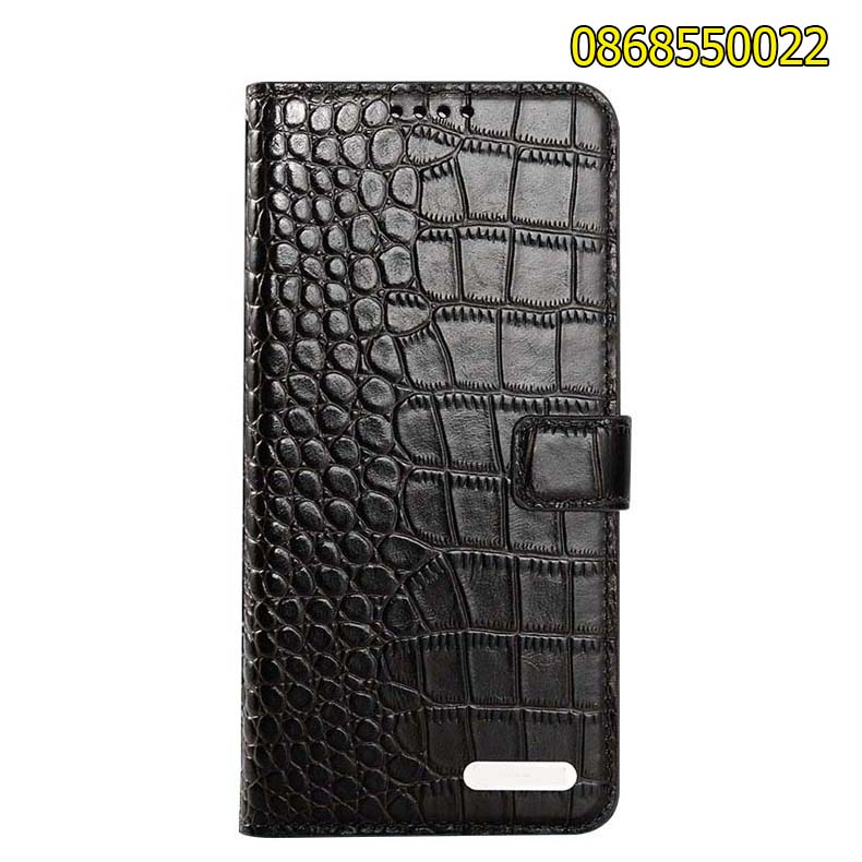 bao da iPhone 14 pro max dạng ví da thật sang trọng