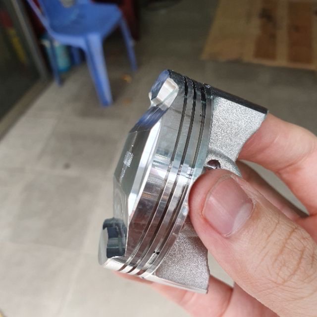 Full bộ piston bạc 54 mm trái nén cos 1