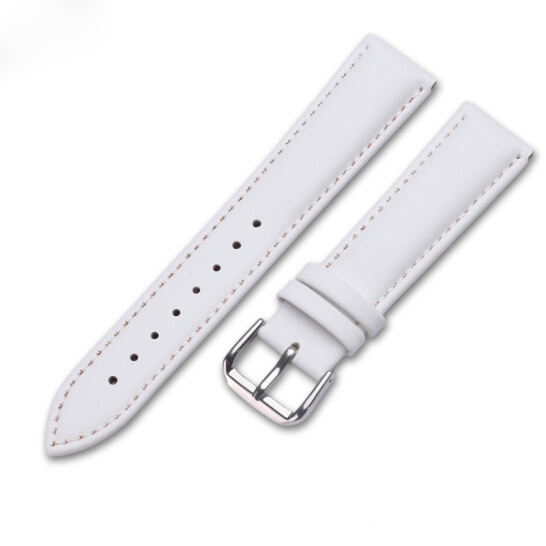 Dây da đồng hồ nam nữ da bò thật mịn 4 lớp siêu mềm khóa cài thép không gỉ 316l