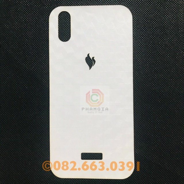 Dán mặt lưng (skin carbon dán 3d) vsmart bee 3 siêu đẹp
