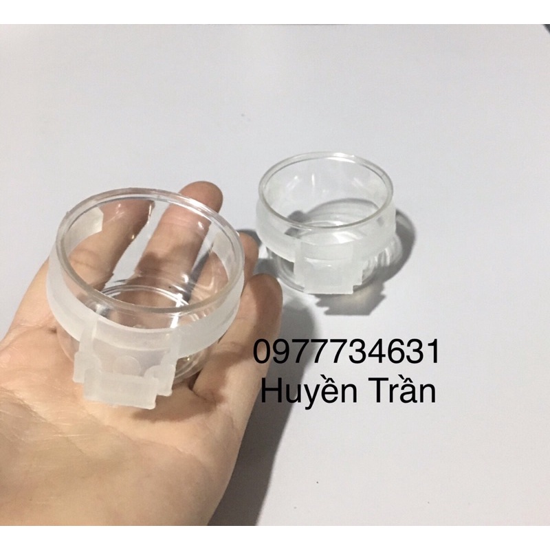 Combo 2 cóng chim sơn ca kèm tai cài chất liệu mica cao cấp bền đẹp Phụ kiện Kabosa