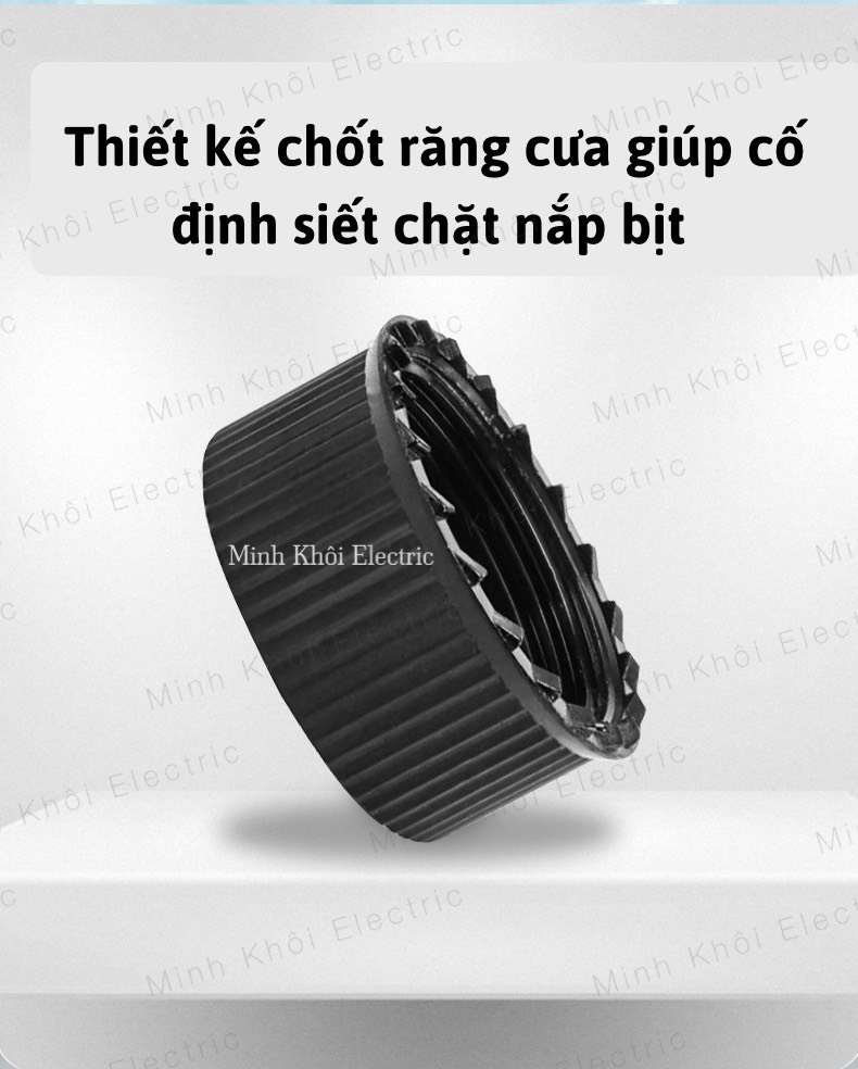 nút bịt tủ điện, nắp bịt lỗ khoét tủ điện, nút che lỗ phi 22,25/30,32