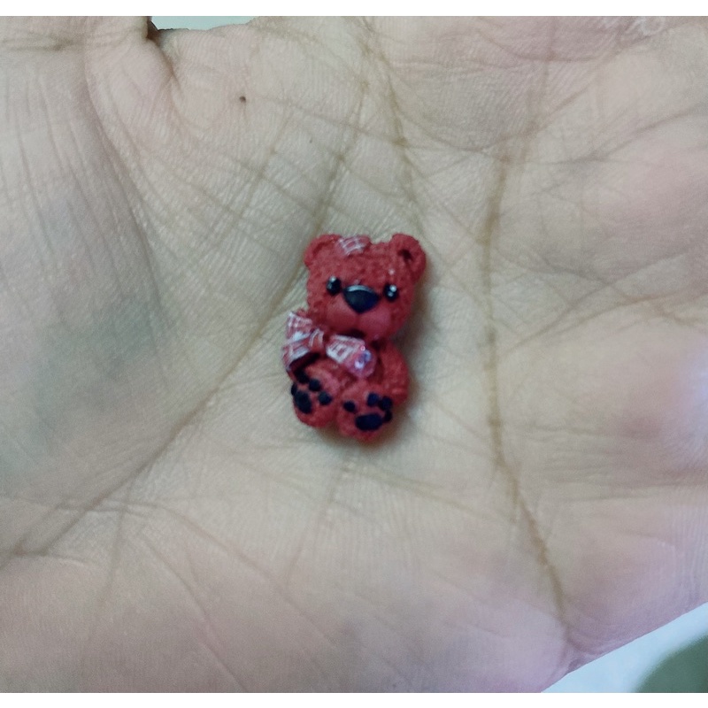 [NNails] gấu nơ bột nails nguyên thân giá 1 con