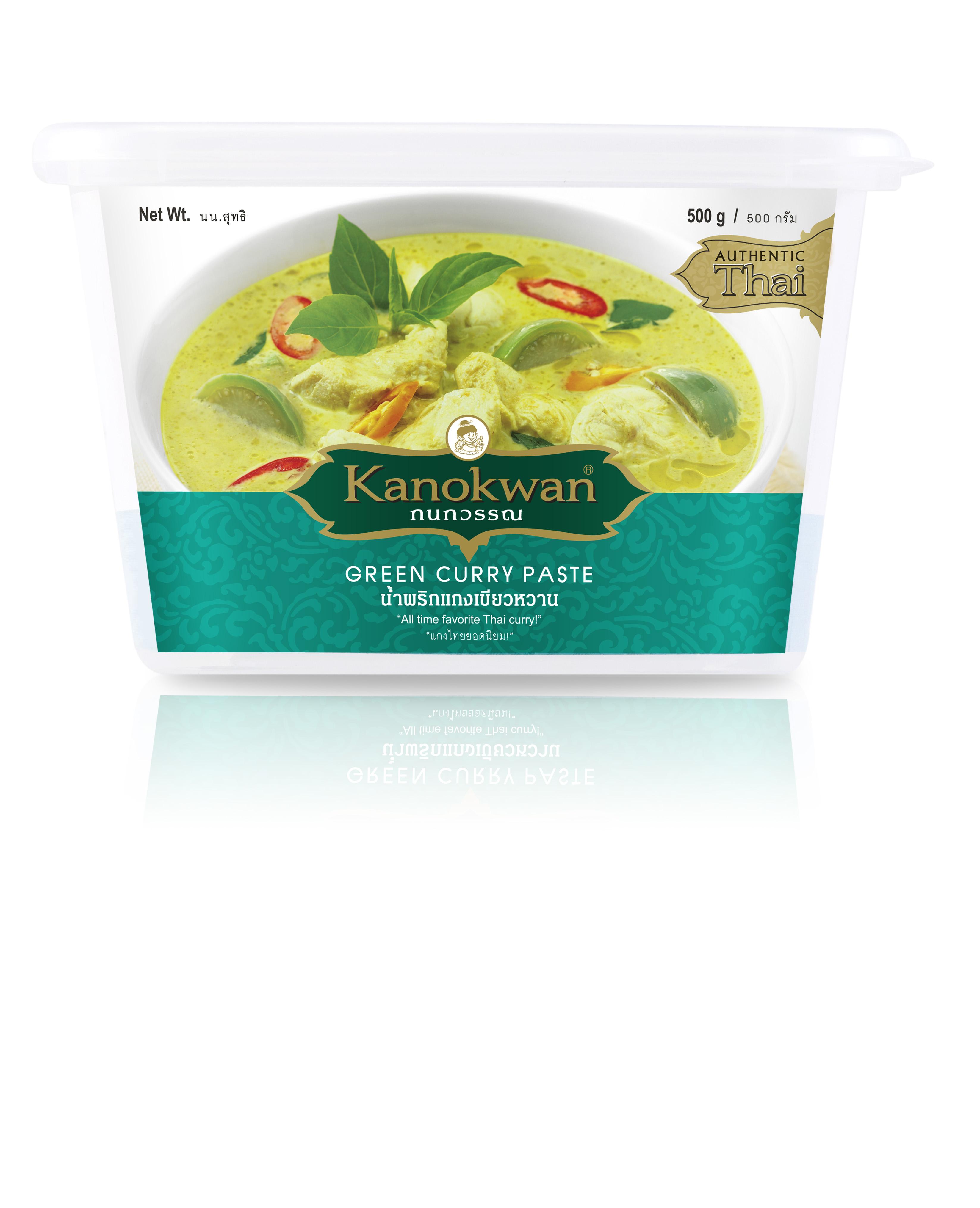 [Date 2026] Cà ri xanh 500 g Kanokwan Thái Lan-- Green Curry Paste