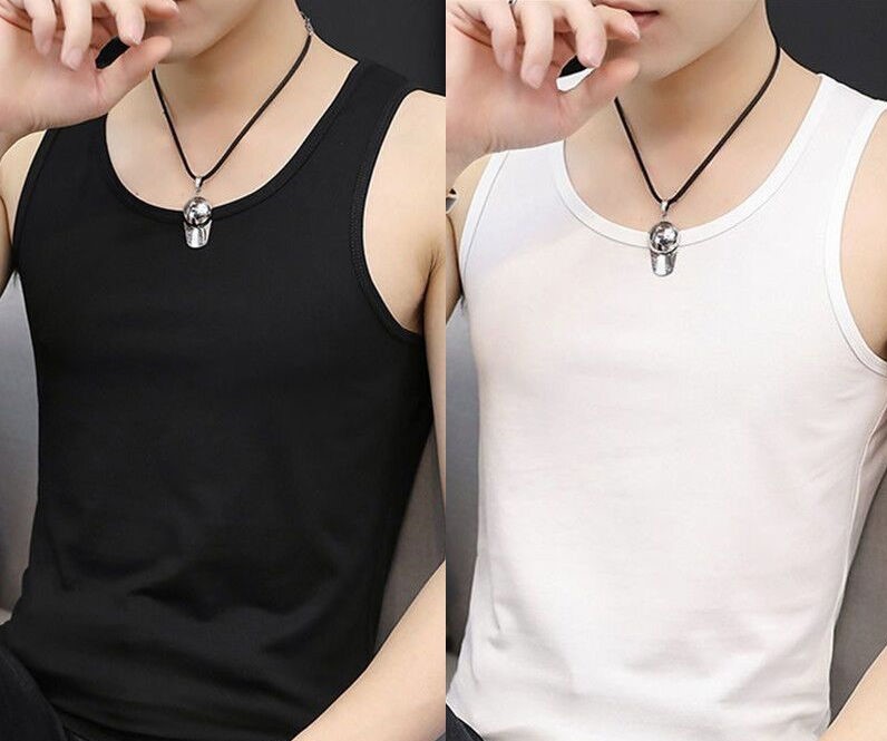 Bộ 3 áo thun ba lỗ nam COTON cao cấp
