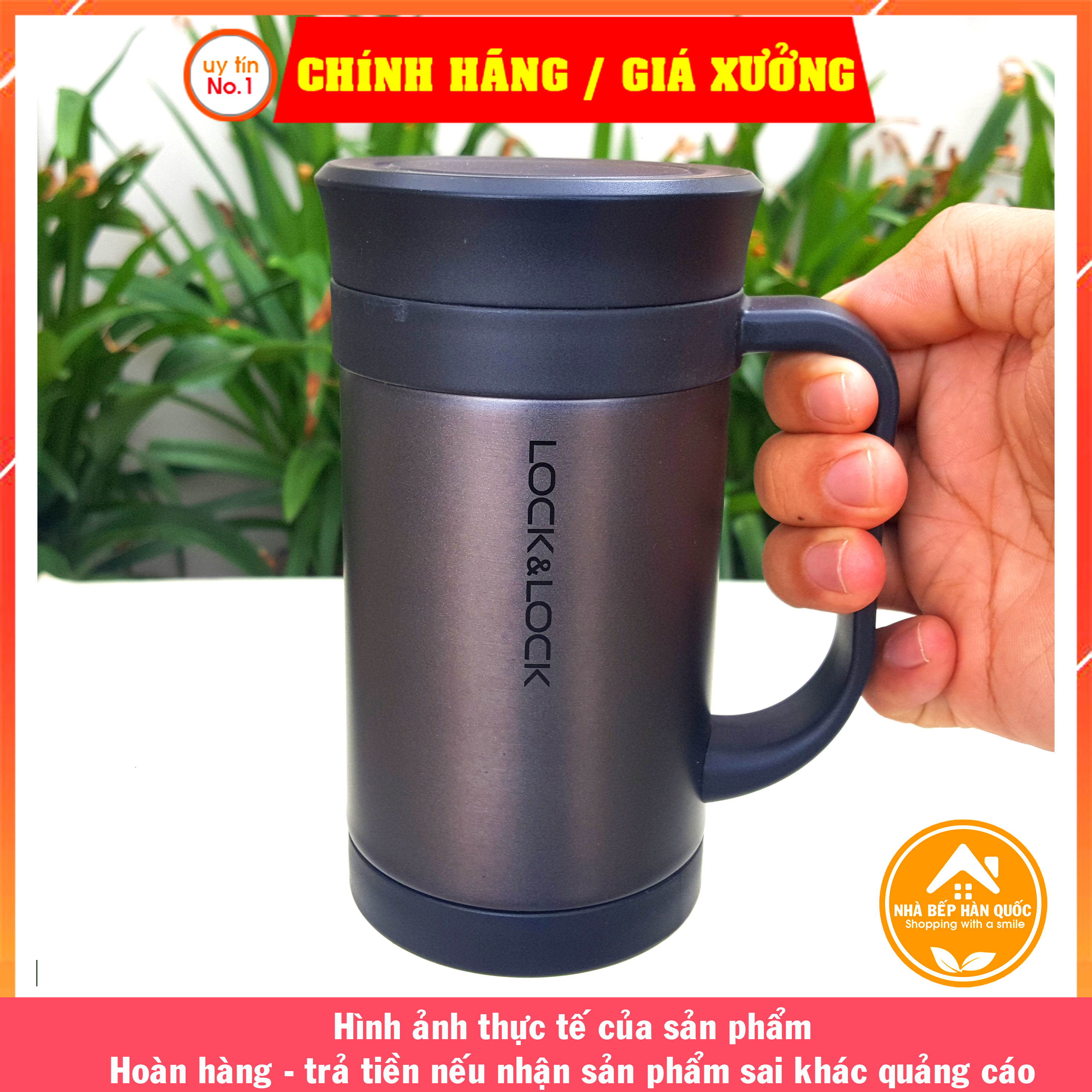 Bình giữ nhiệt Lock&Lock Classic Tea LHC4030 400ml