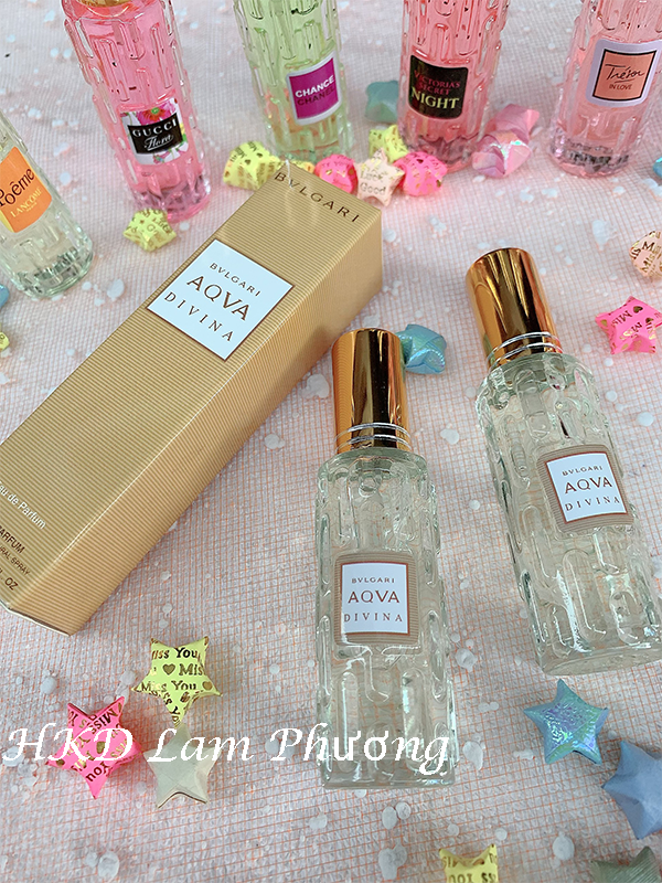 [HCM]NƯỚC HOA NỮ MINI AQUA 20ML CHUẨN PHÁP THƠM LÂU