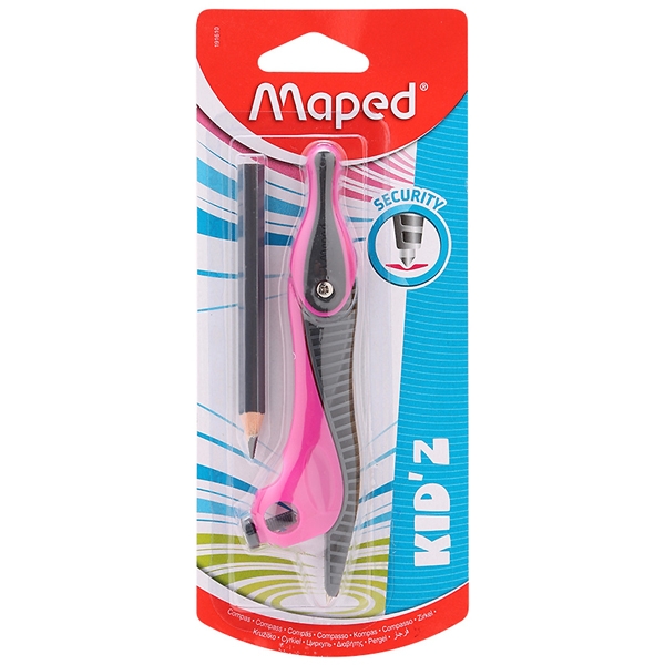 Compa maped kid 191610 - màu hồng