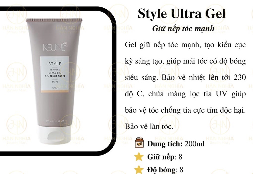 KEUNE Style Curl Cream No25 ( dành cho mọi loại tóc đặc biệt tóc uốn)