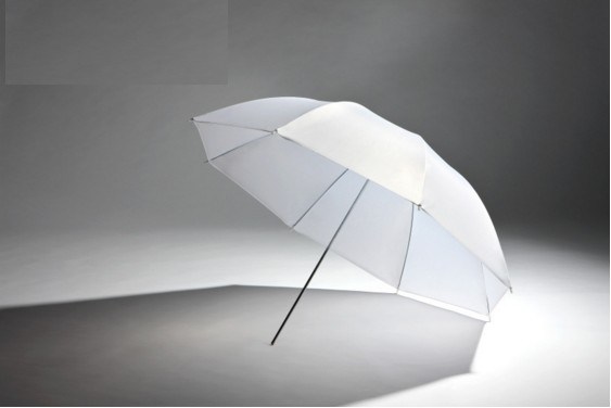 Dù xuyên trắng 85cm-110cm