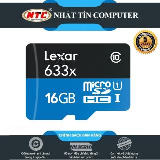 Thẻ nhớ MicroSDHC Lexar 16GB Class 10 U1 95MB s - No Box (Xanh) - Nhất Tín Computer thumbnail