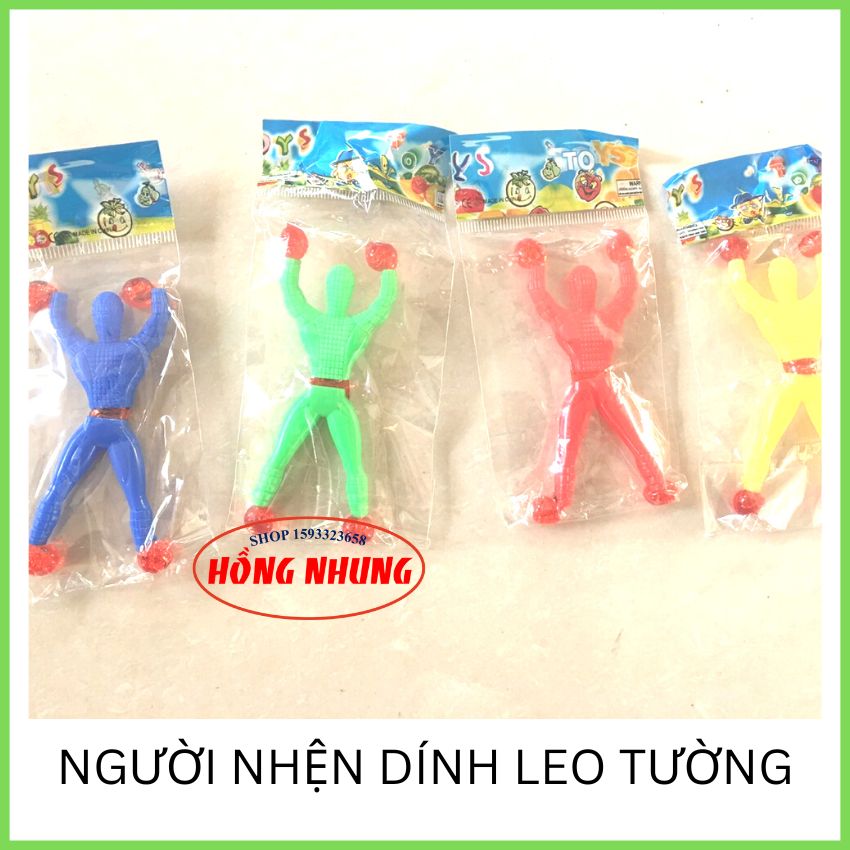 Đồ Chơi Người Nhện Lao Dính Tường  Độc Đáo Cho Bé.