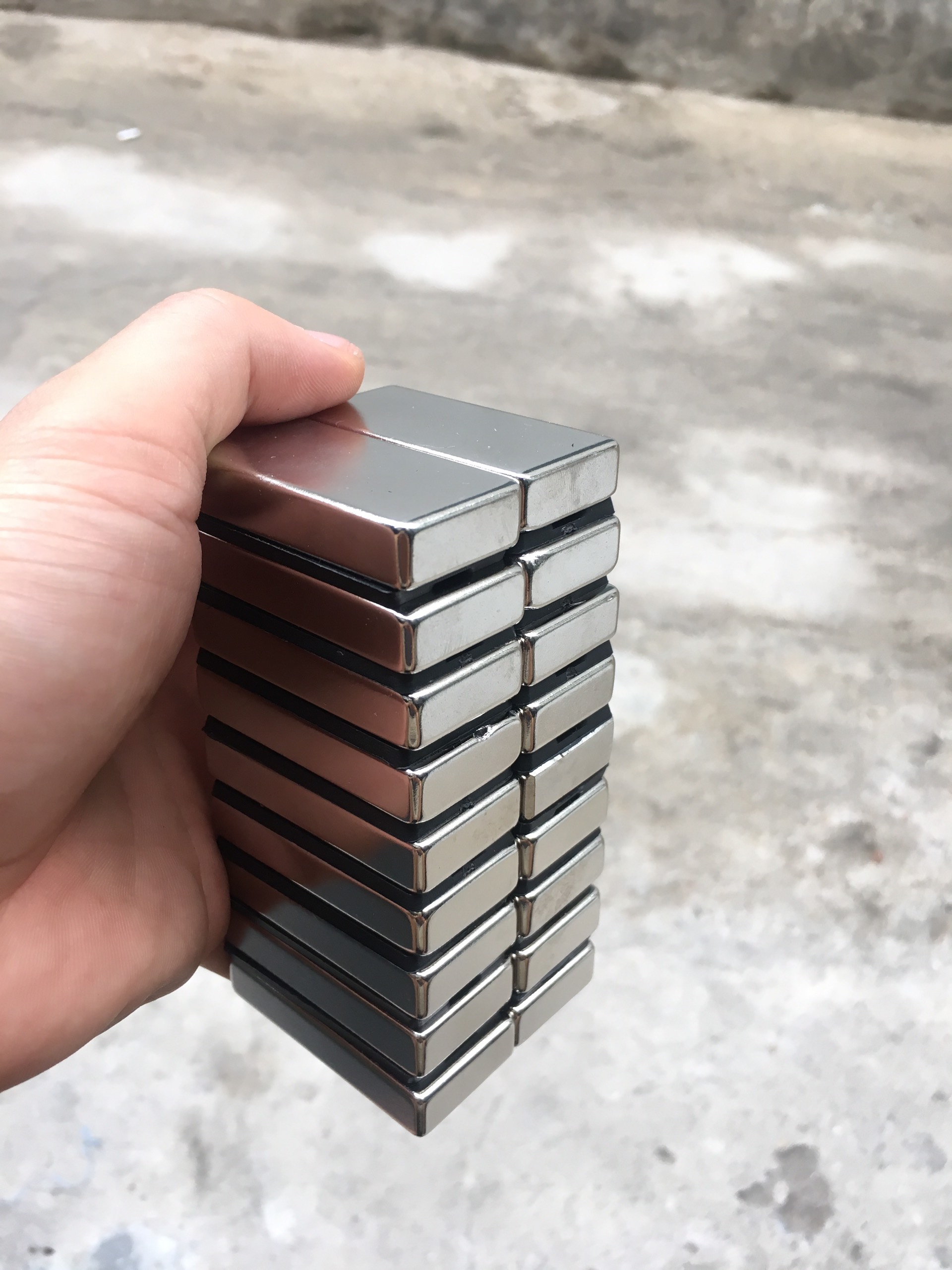 [HCM]Nam châm đất hiếm siêu mạnh 50x25x10mm
