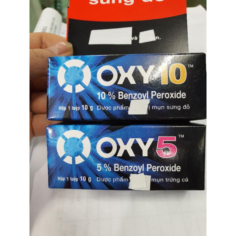🌟oxy 10 - oxy 5- kem bôi mụn bọc và mụn trứng cá