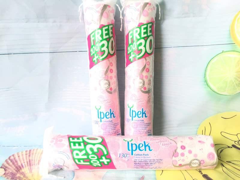 Bông tẩy trang ipek/aura/olea 150 miếng