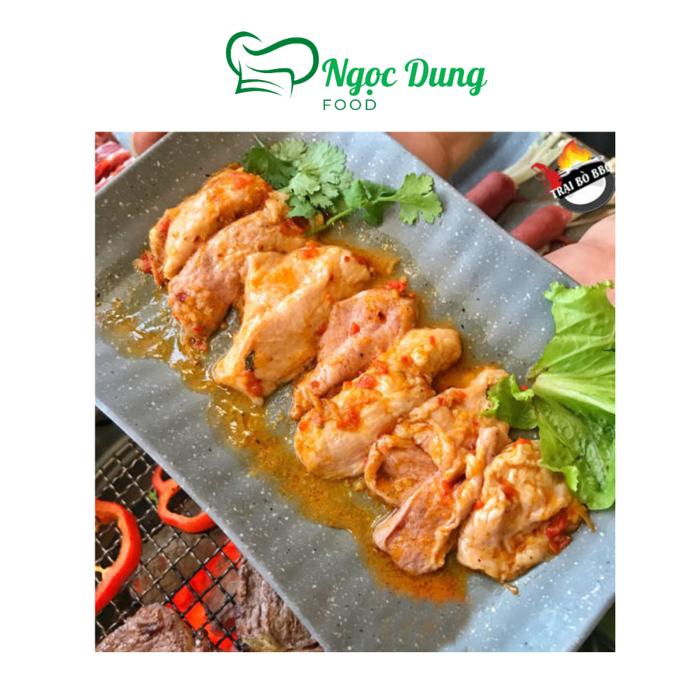 Vú heo cắt lát 500gr (giao tphcm)