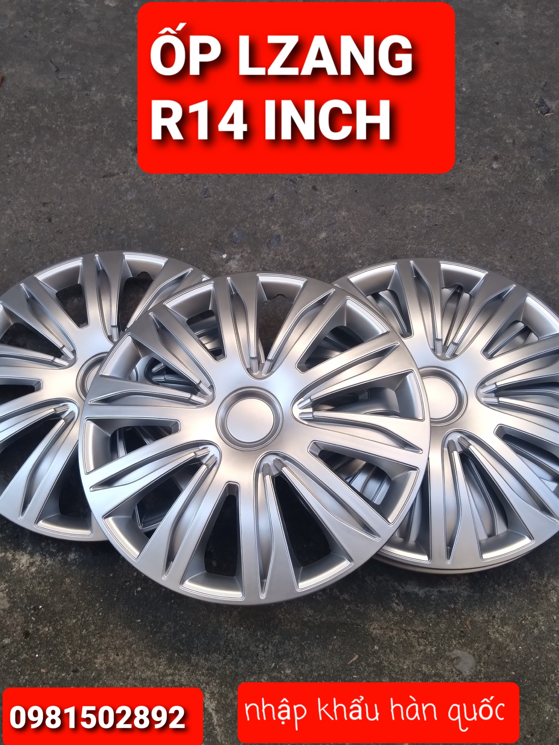 ốp chục mâm lazang xe ô tô 14 inch