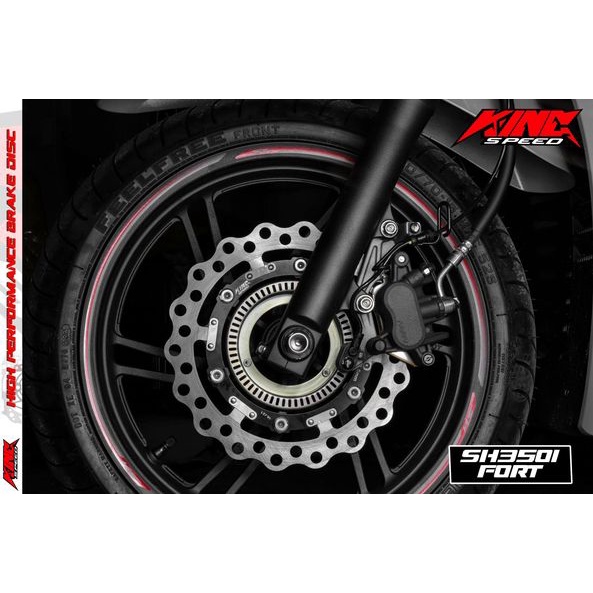 ĐĨA THẮNG DĨA PHANH KINGSPEED 256 MM WINNER 150  MS-10 / MS-28