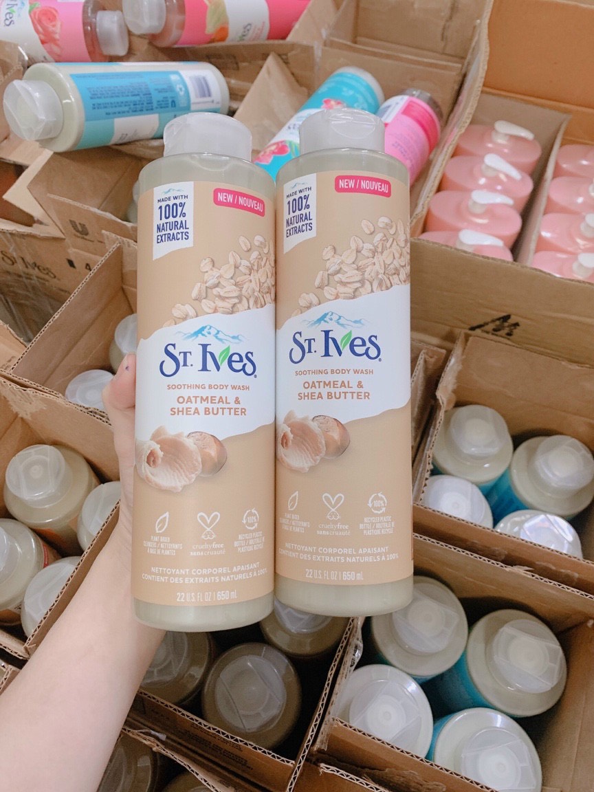 Sữa Tắm St.Ives Dưỡng Da Body Wash