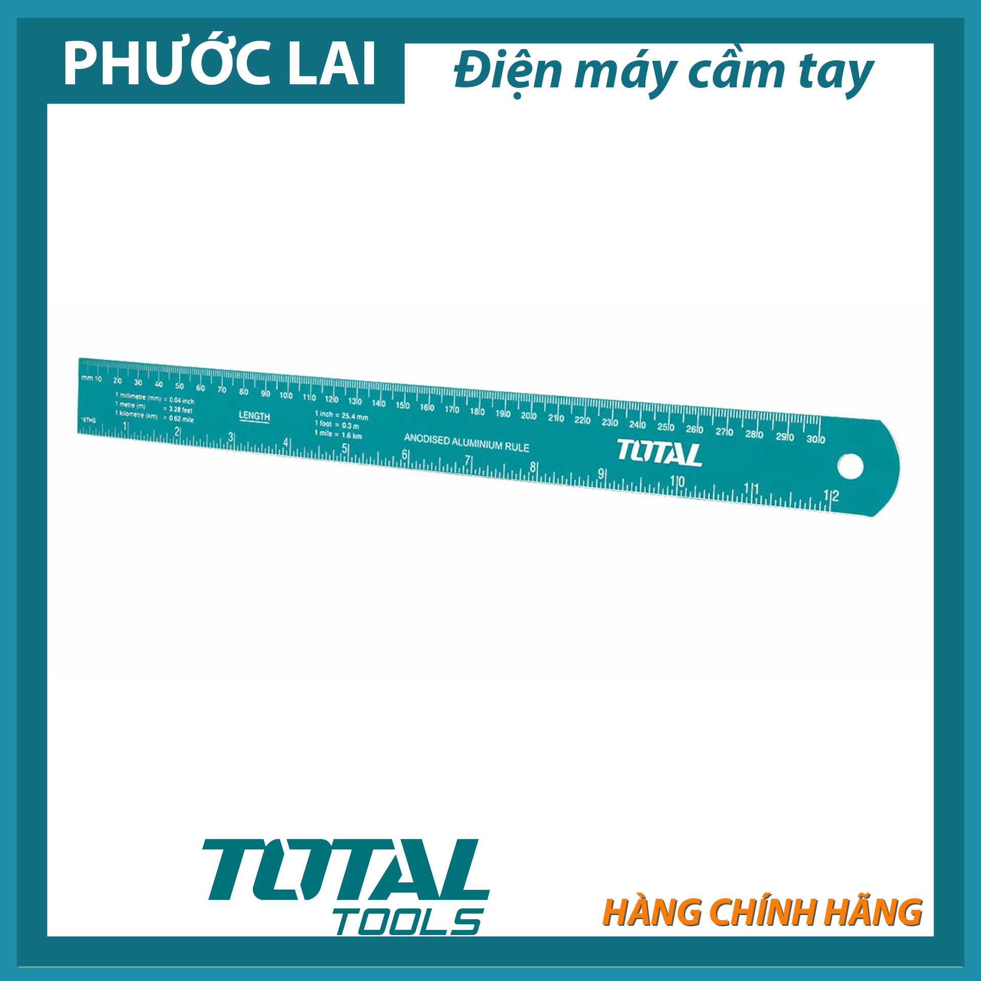 Thước lá 300mm total tmt633002