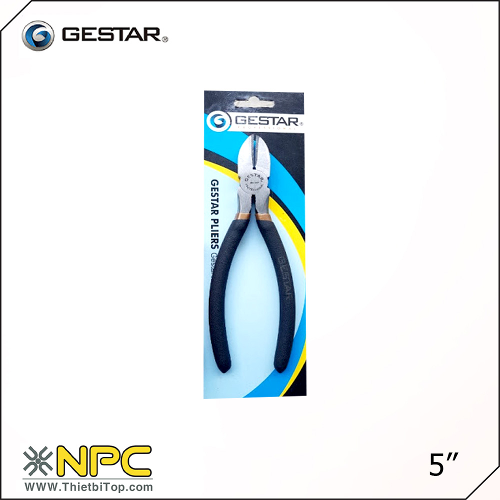 Kìm (kềm) cắt 5-1/2" GESTAR đen 995-205