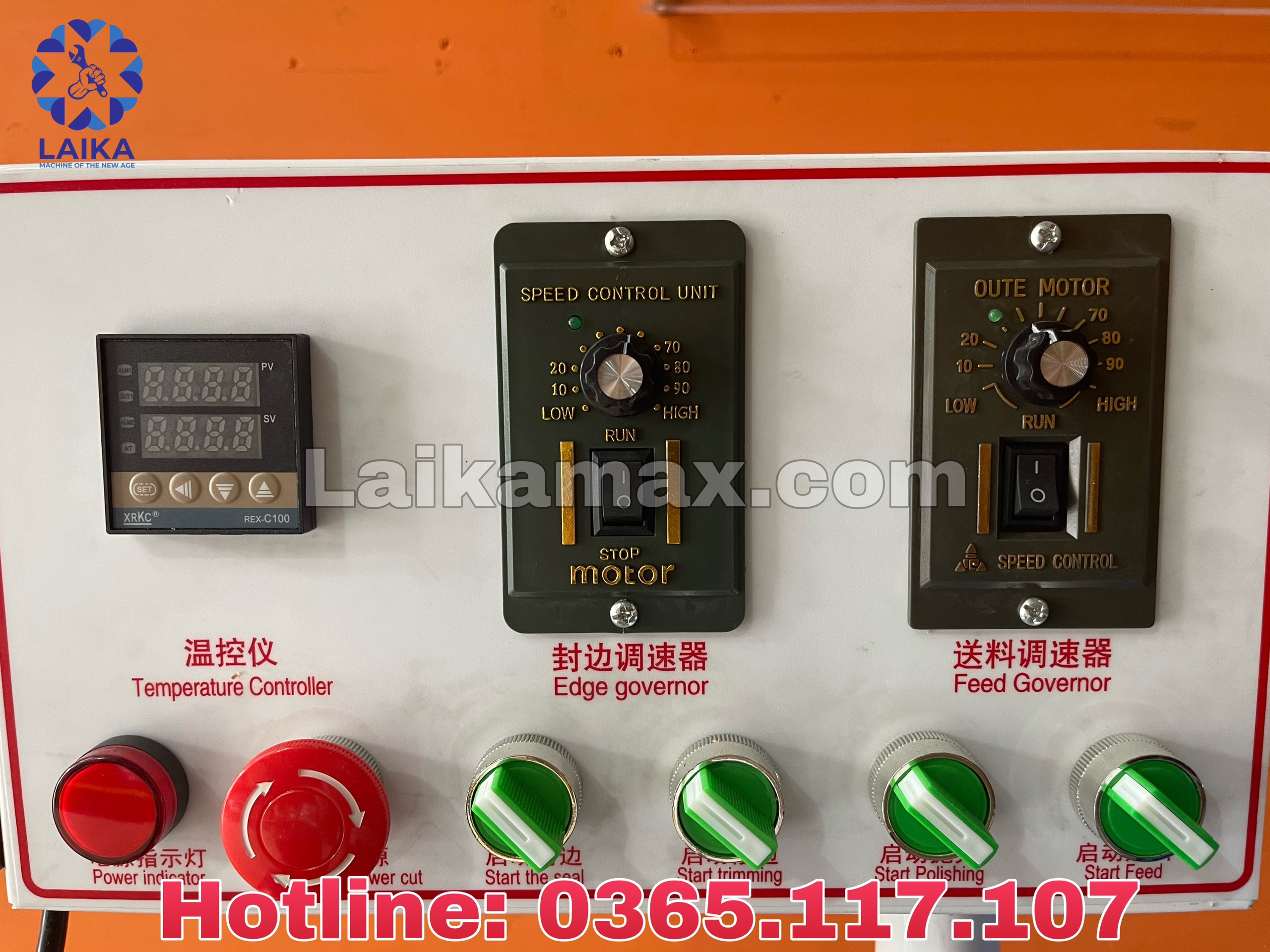 Máy dán cạnh 5 chức năng mini DW602
