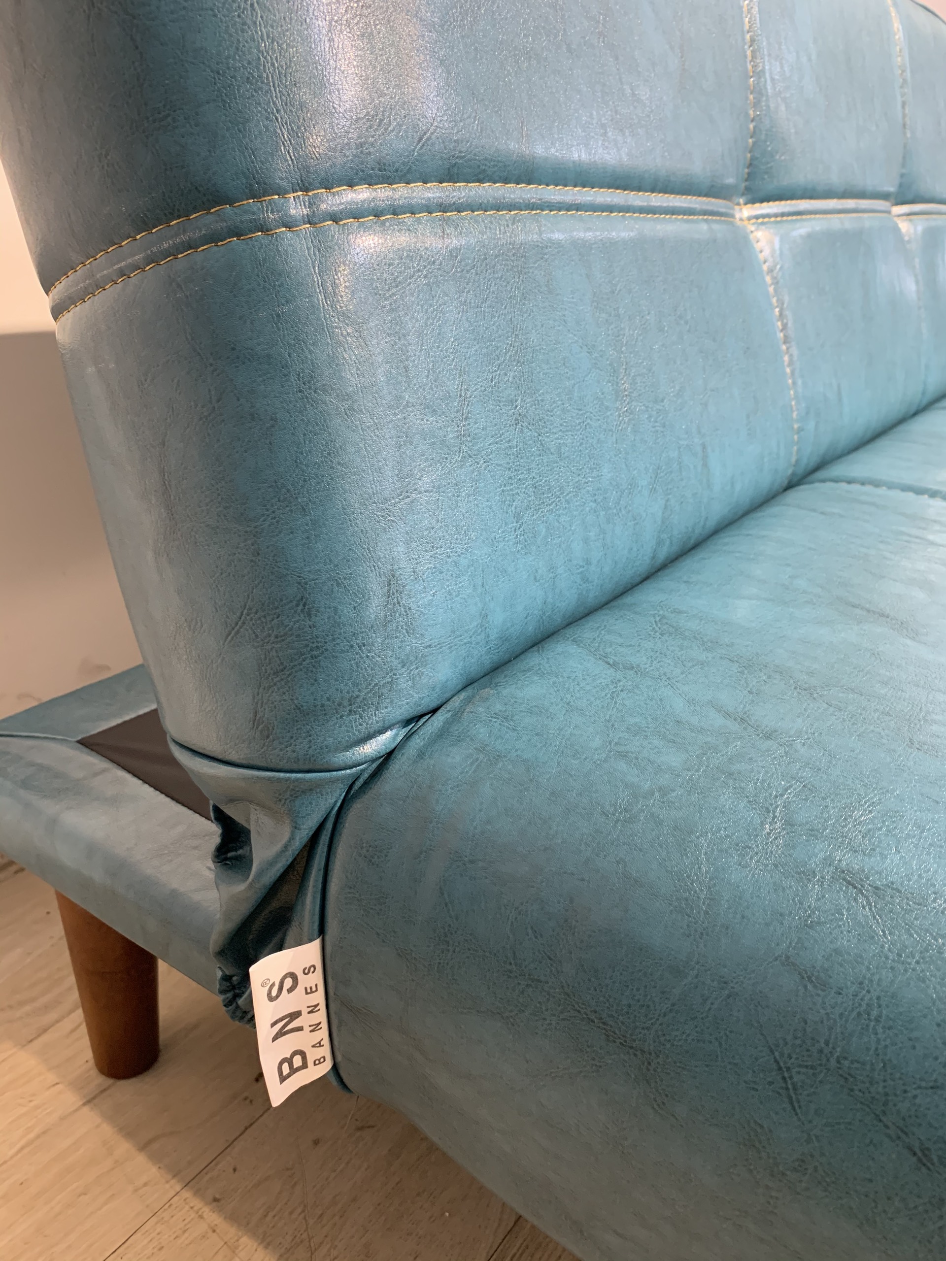 Ghế Sofa Giường BNS2021D-Xanh ngọc