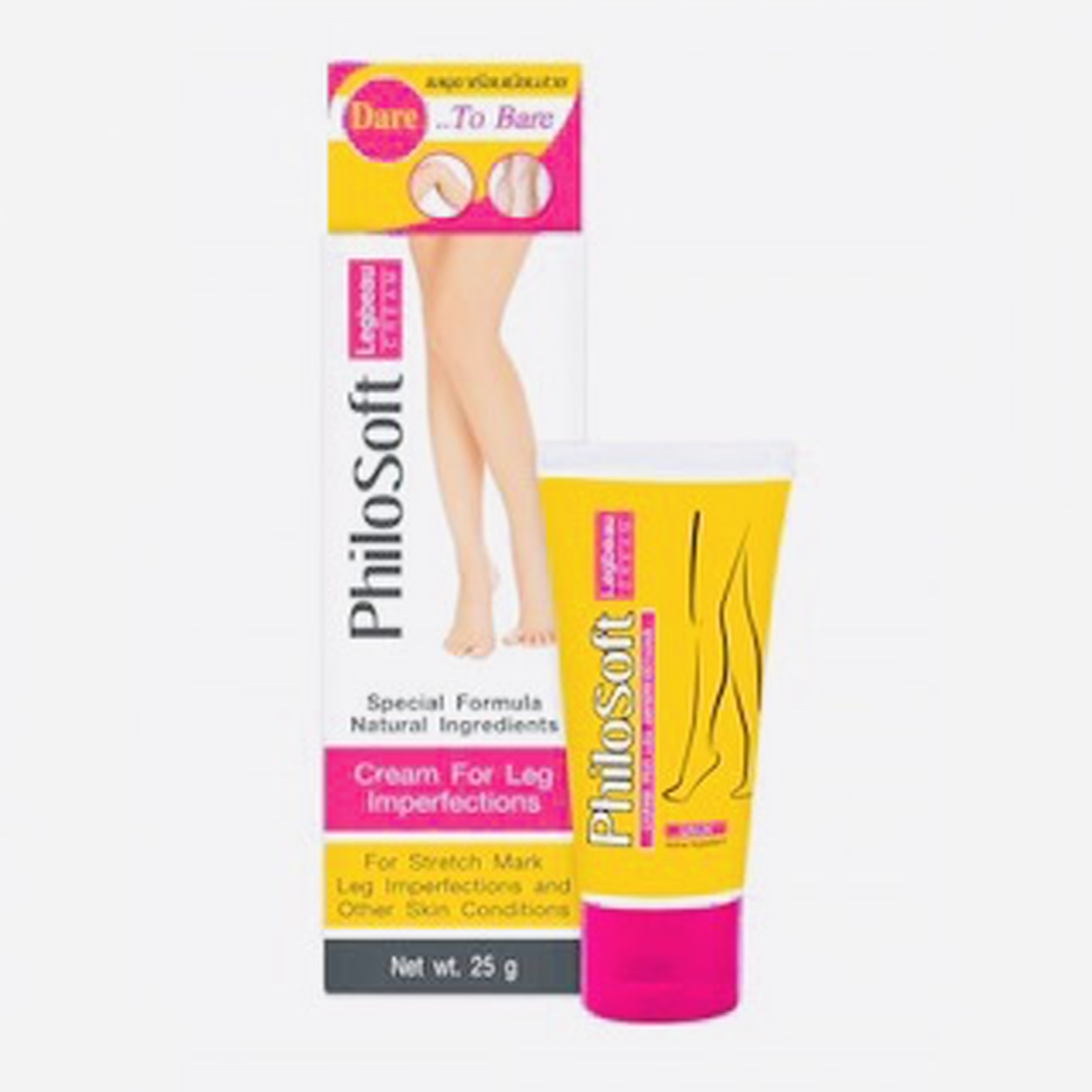 Kem bôi suy giãn tĩnh mạch philosoft legactif cream 25g thái lan