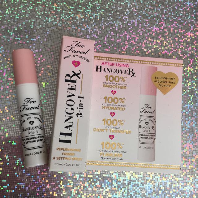 [HCM]Xịt lót trang điểm Too faced - Hangover (replenishing primer & setting spray)
