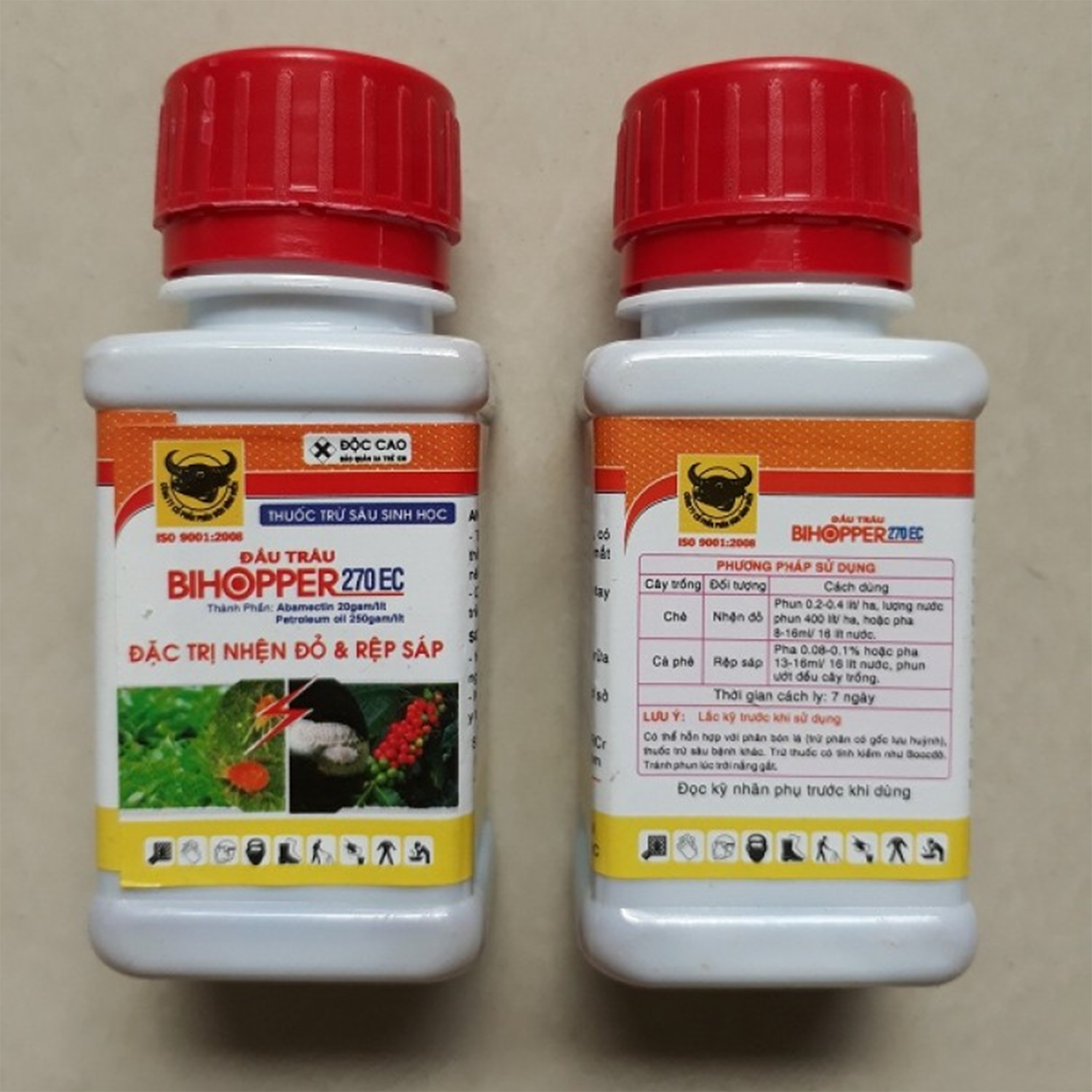 ĐẦU TRÂU BIHOPPER 270EC Trừ NHỆN ĐỎ VÀ RỆP SÁP (Chai 50ml)