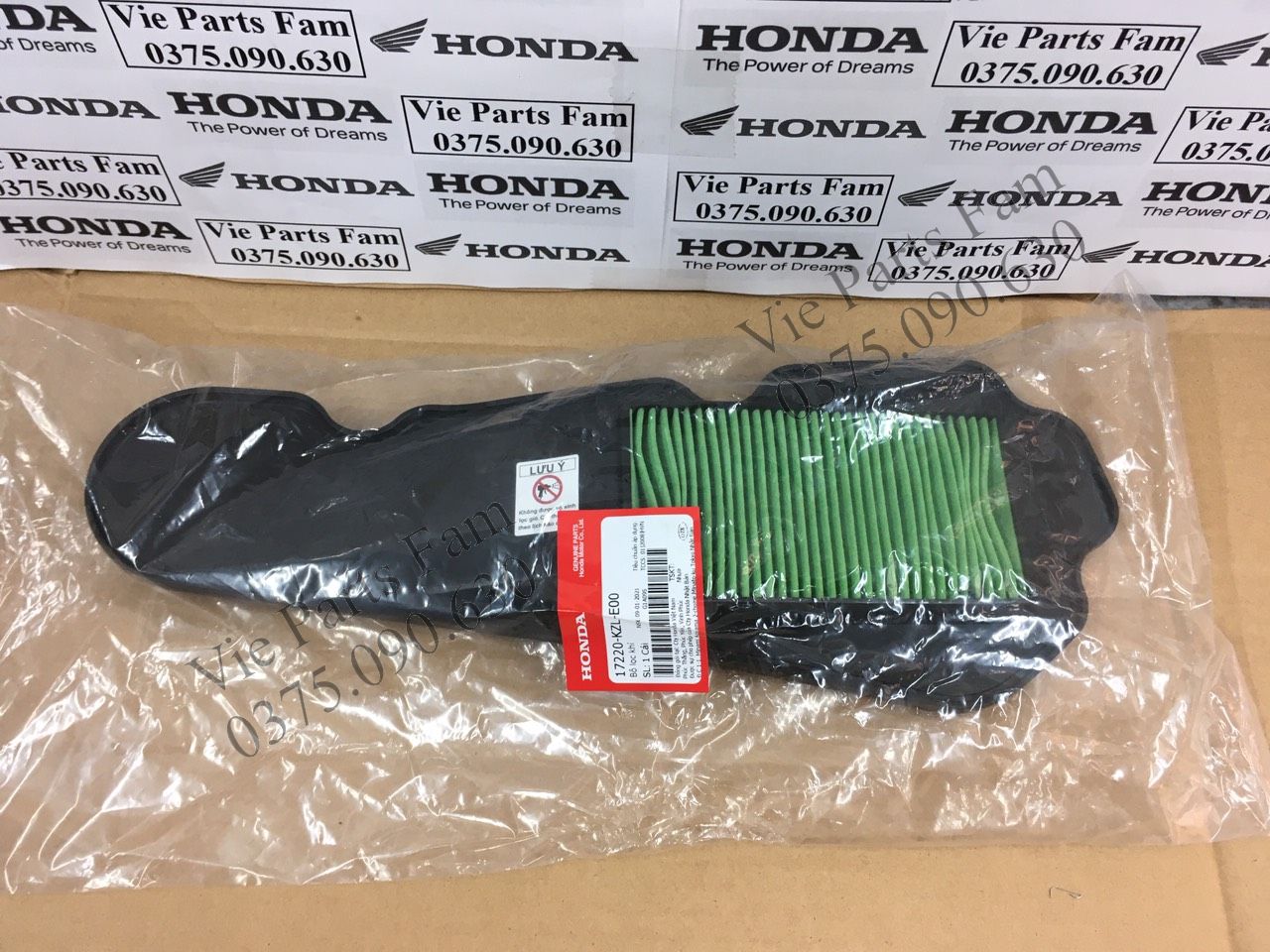 Lọc gió VISION Đời đầu 2011-2012-2013 chính hiệu Honda Motor VN