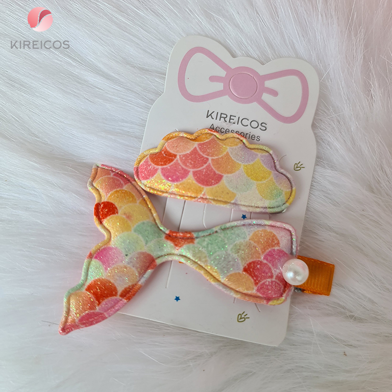 [HCM]Set 2 Kẹp Tóc Đuôi Cá Đám Mây Lấp Lánh Siêu Cute