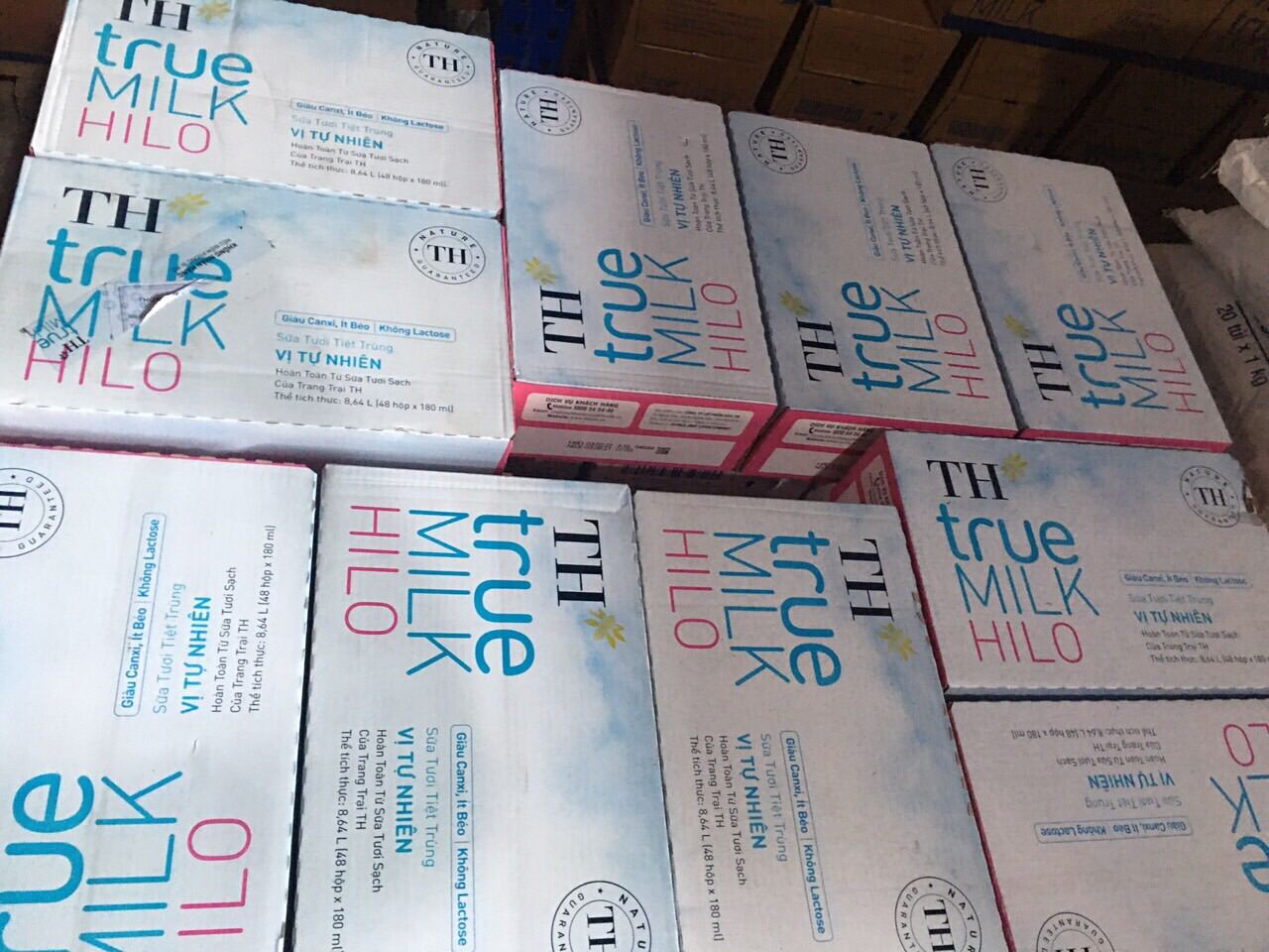 sữa tươi TH True Milk HILO 180ml