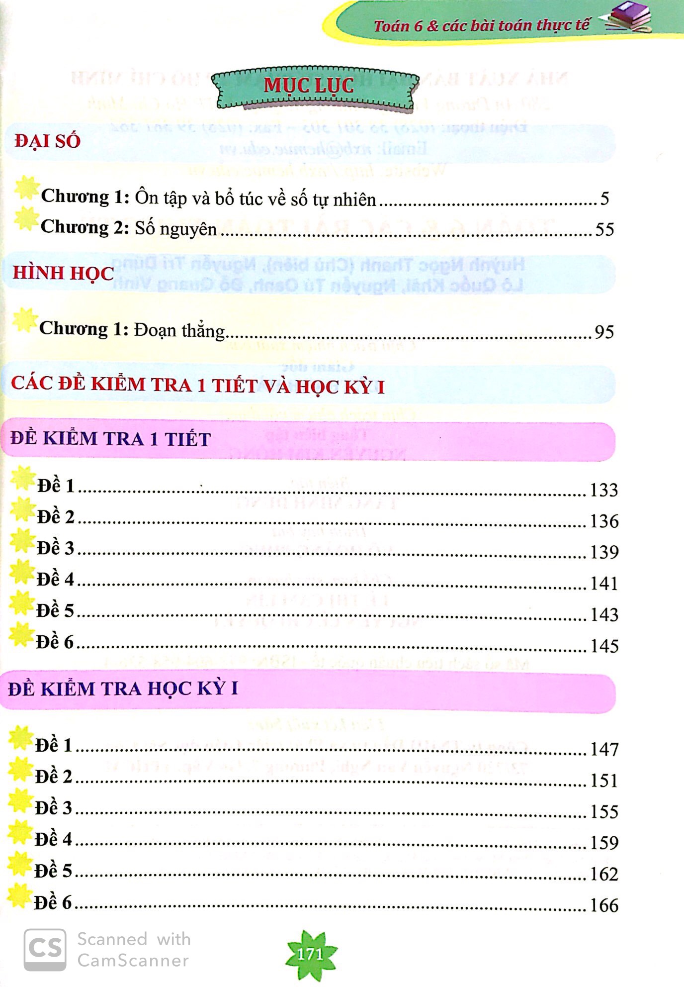 Fahasa - Toán 6 Và Các Bài Toán Thực Tế