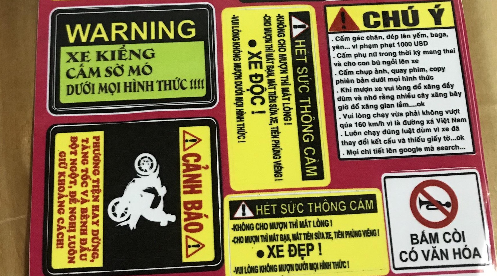 Tem Cảnh Báo Nguyên Tấm 4