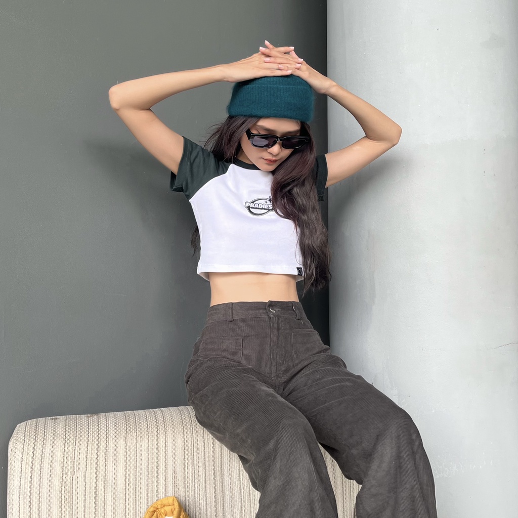 Áo Croptop Phối Tay PRADIES Fantasy