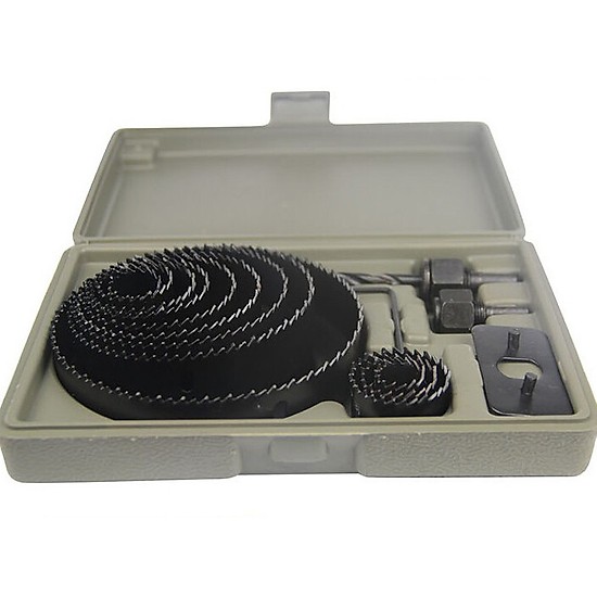 BỘ 16 CHI TIẾT Mũi khoan đục gỗ - Bộ khoét lỗ tròn- khoét trần thạch cao- HÀ NỘI