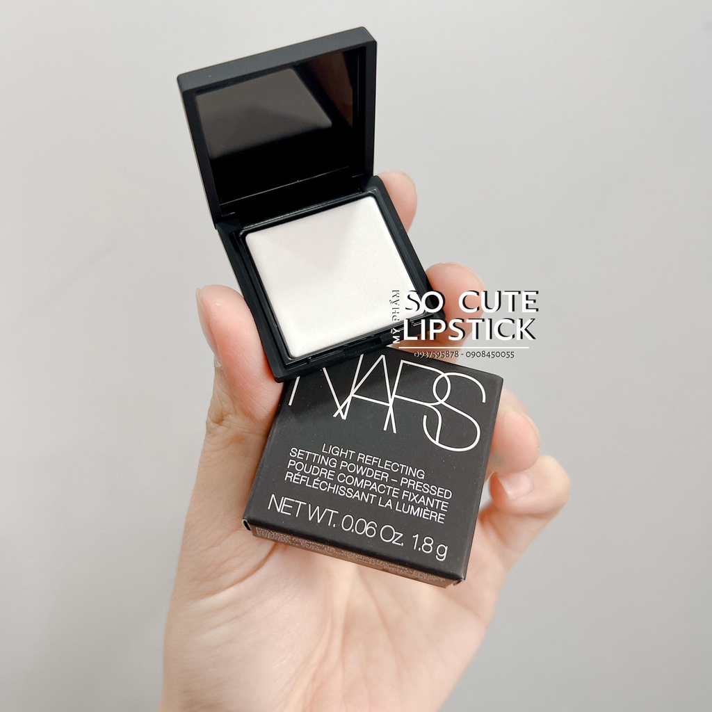 Minisize Phấn Phủ Dạng Nén NAARS Light Reflecting Setting Powder Pressed Translucent Crystal 1.8g