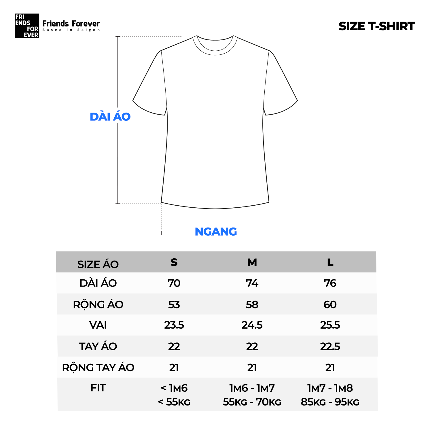 ÁO THUN FF SAIGON SINCE FOREVER TEE