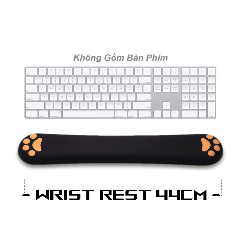 Set armrests keyboard padded Silicon shape puppy cute (millet mouse pads, hover, anti-Fatigue, bottle wrist. .. Cute)