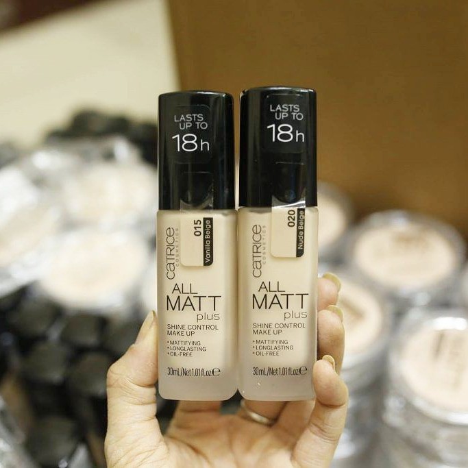 Kem nền kiềm dầu Catrice All Matt Plus 18h