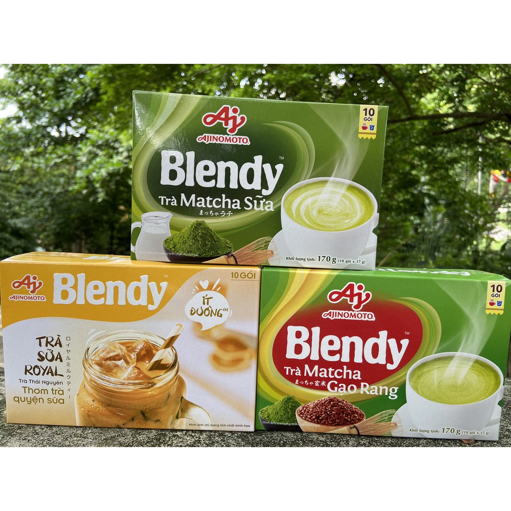 Trà sữa Blendy (hộp 170g/10 gói): Trà sữa Royal