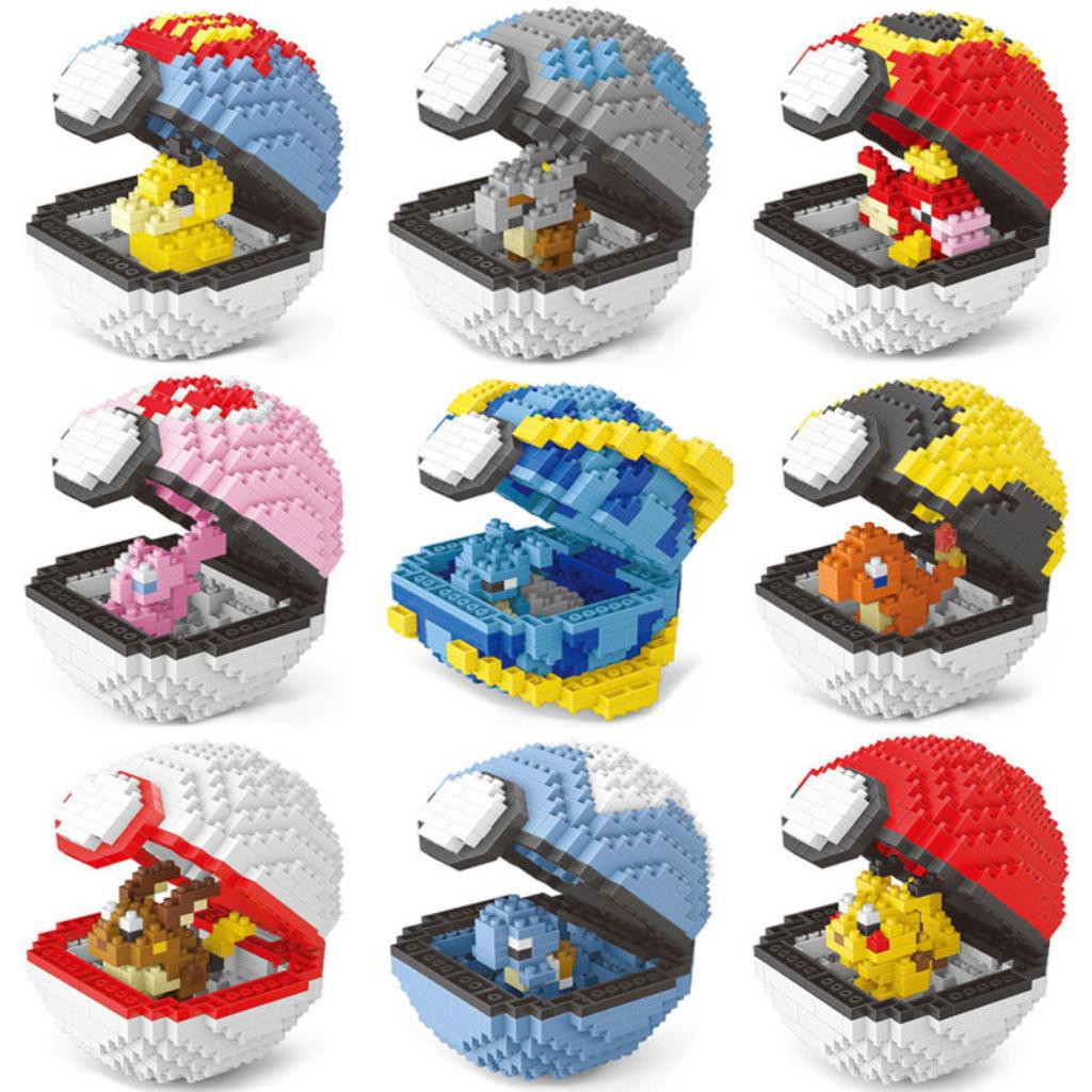 Đồ chơi xếp hình lego  - Pokemon nhí