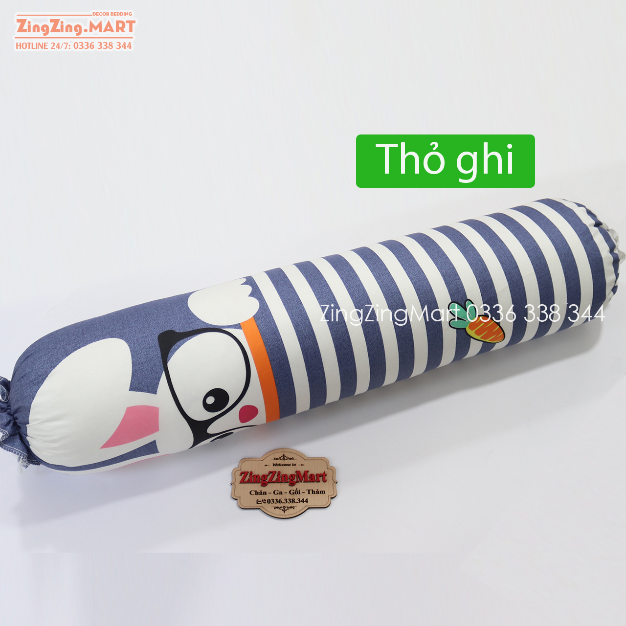 Vỏ Gối Ôm Chất Cotton Poly, Áo Gối Ôm Kích Thước 35x105cm Mẫu Heo Hồng (được chọn mẫu)