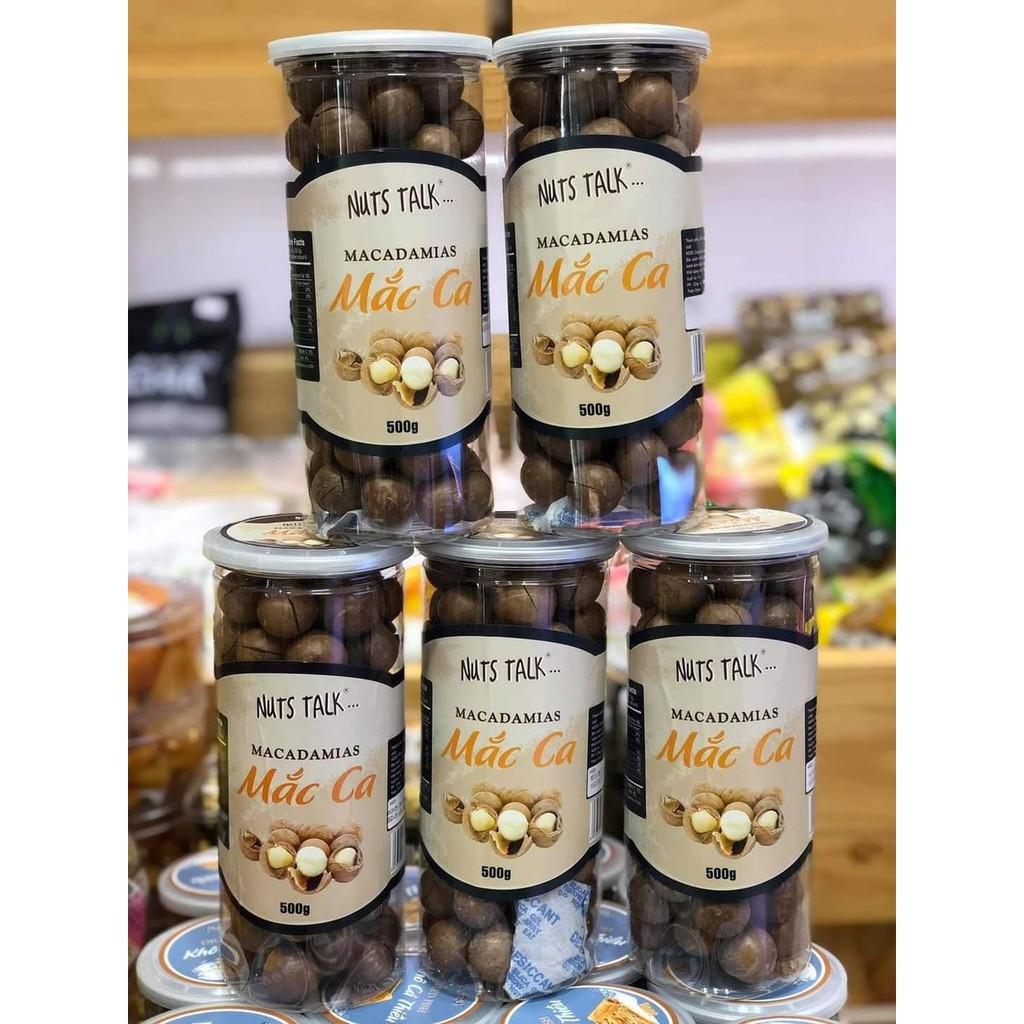 {QUÀ TẾT} HẠT MACCA ÚC NỨT VỎ NUTSTALK ( HỘP 250G/500G)