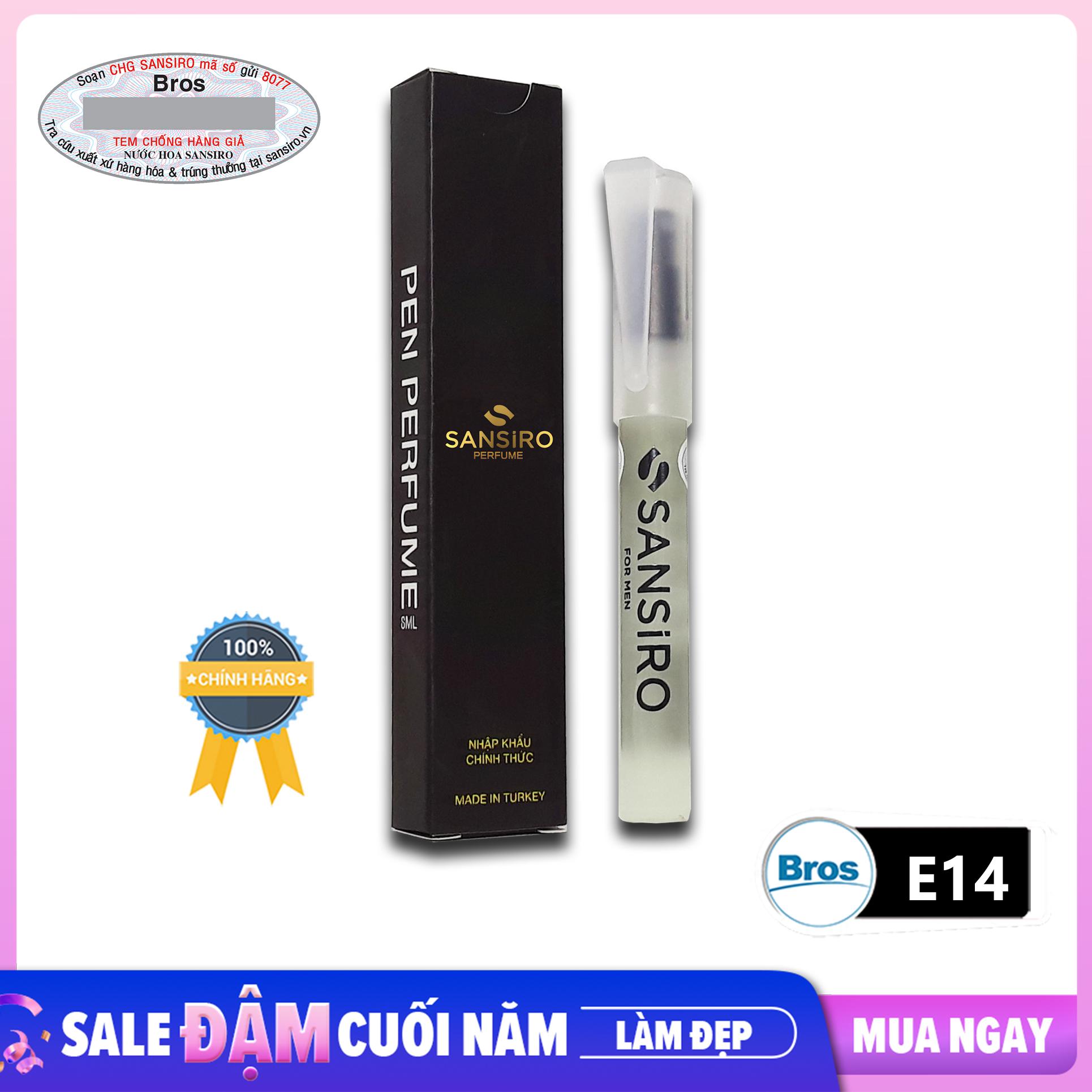 Nước hoa Sansiro 8ml cho nam - E14