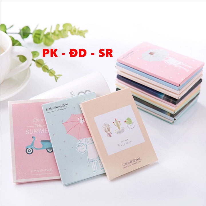 Hộp 50 Miếng Giấy Thấm Dầu Da Mặt - Siêu Rẻ