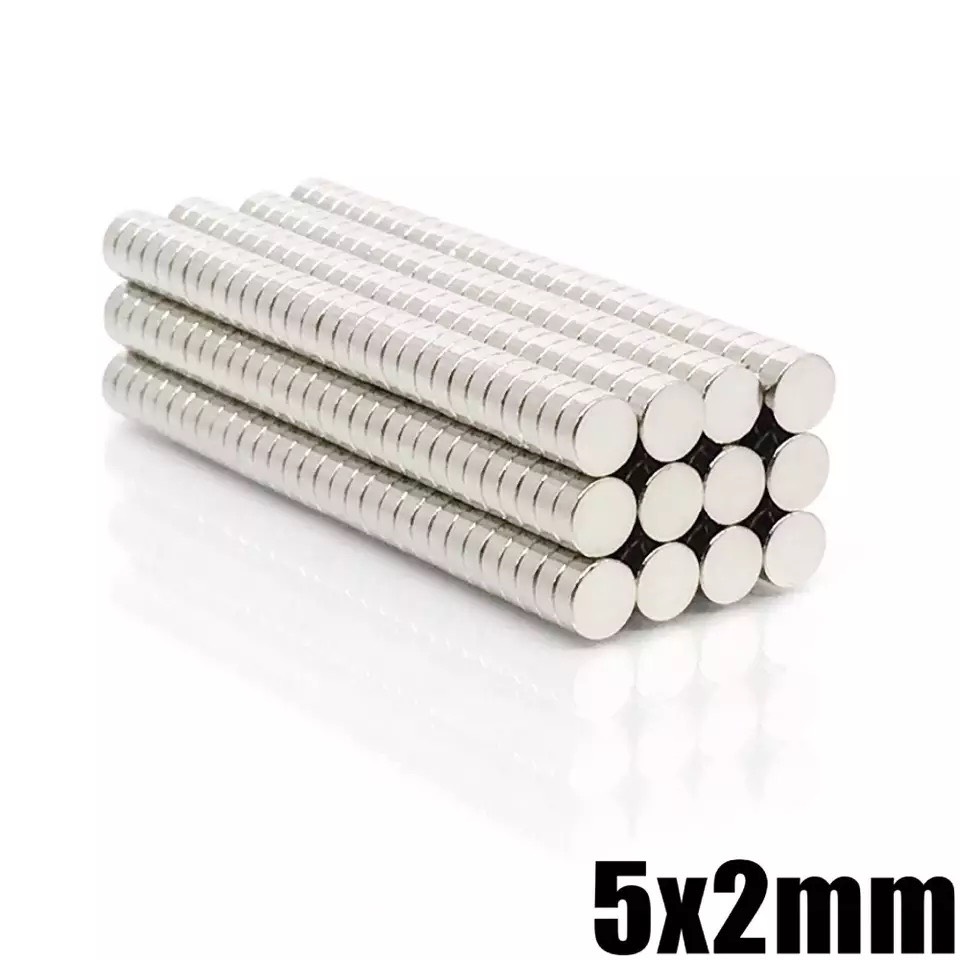 Nam châm tròn vĩnh cữu 5x2mm