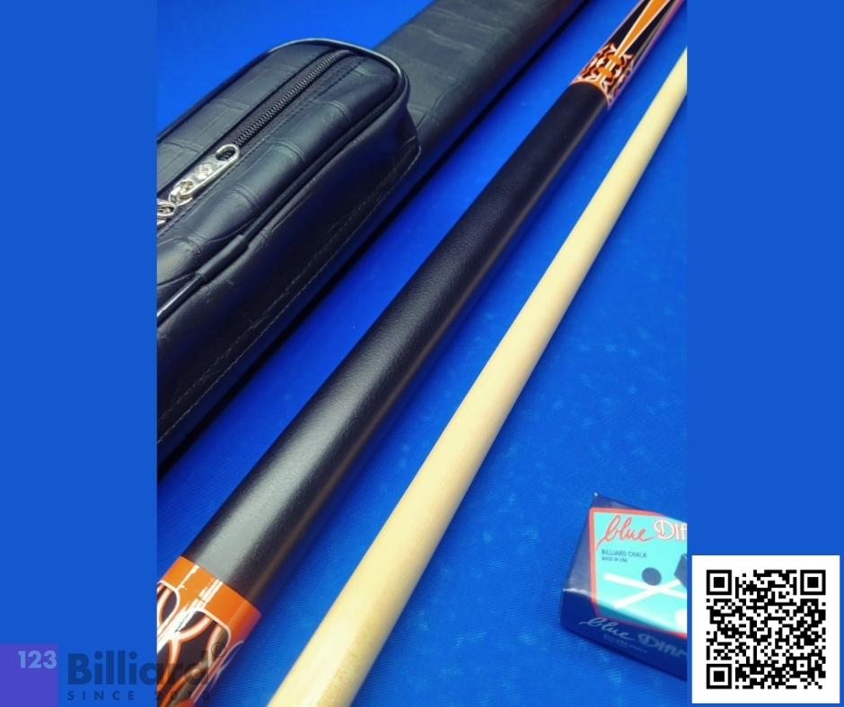 [HCM][Cơ cho người Mới] Combo cơ Lỗ/Pool Colorado Orange [SIÊU THỊ BIDA]