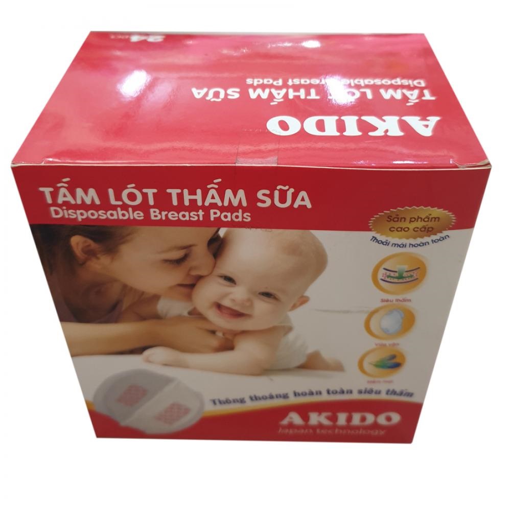 Hộp 24 miếng lót thấm sữa Akido